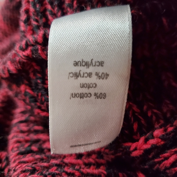 Maurices Knit Sweater with Front Pockets Red - Picture 12 of 12